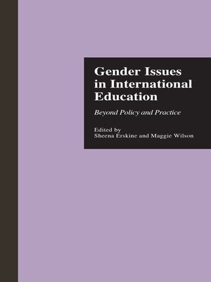 cover image of Gender Issues in International Education
